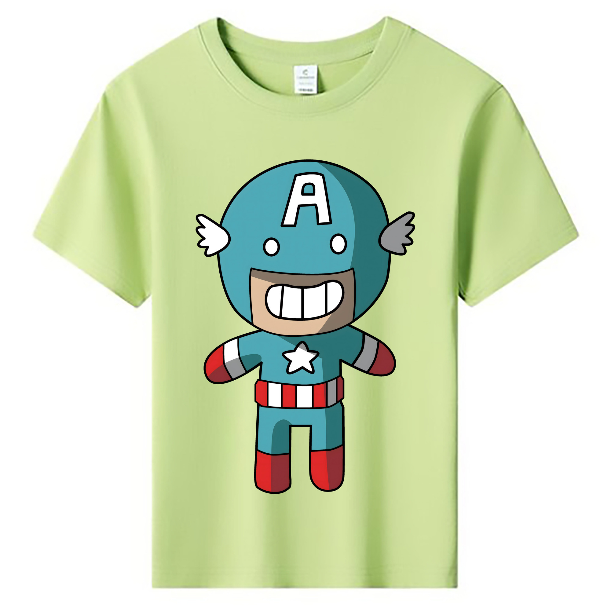 （画像用） アベンジャーズ The Avengers 綿100％キッズTシャツ（フロントプリント）